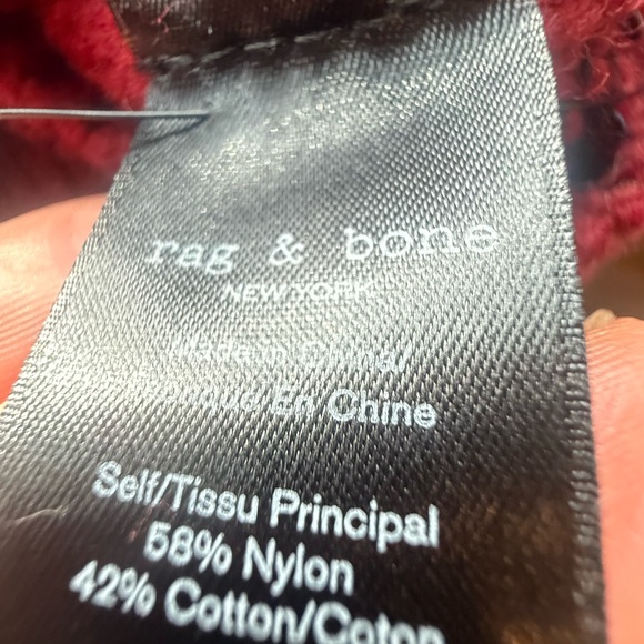 Rag & Bone women’s Red Striped Sweater - Picture 5 of 5